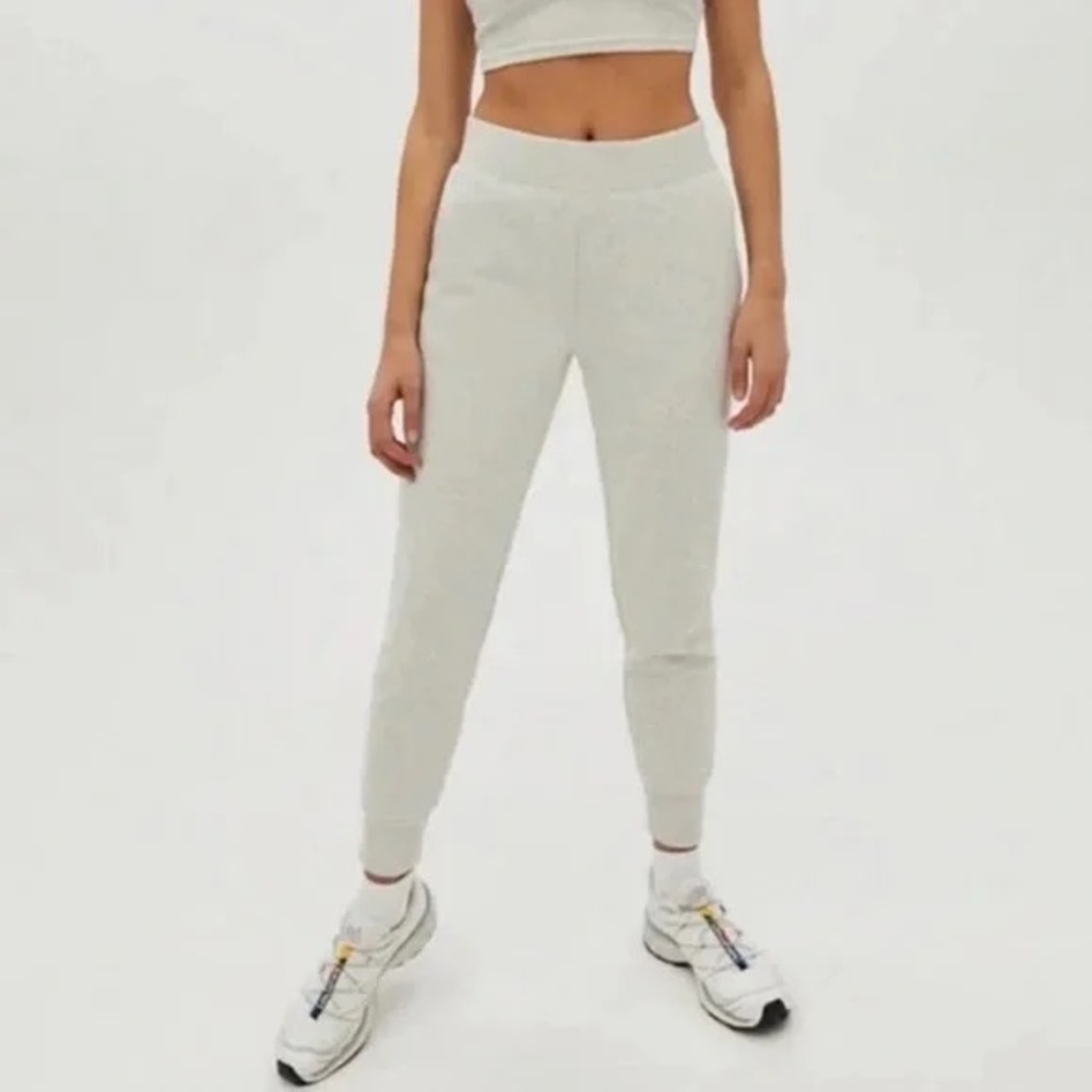 ARITZIA || TNA Cozy Fleece AF Perfect Sweatpant Heather Grey Size XS